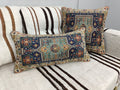 boho pillow, bench cushion, mini pillow cover, rug cushion, throw pillow, euro sham, lumbar pillow, 12x24 pillow, couch pillow, PT 160