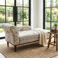 Storage chaise, Lounging chair, Sofa bench, Meditation sofa, Living room sofa, Bench with arm, Dressing chair, Handmade furniture, SOFA 64
