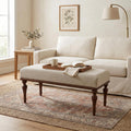 Hallway bench, Ottoman for bedroom, Retro bench, Upholstered bench, Dining table bench, Foyer bench, Cozy bench, Porch bench, BENCH KM-3